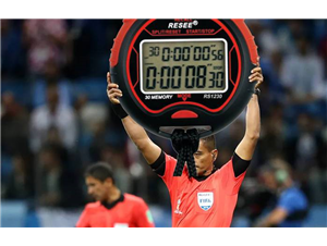 在(zài)世界杯上設定秒表延長(cháng)比賽