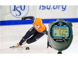 秒表計(jì)時器(qì)記錄速度冠軍